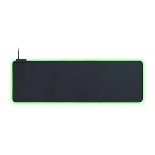 Extended Chroma Soft Gaming Mouse Pad with Micro-Textured Cloth Surface - Black O20427