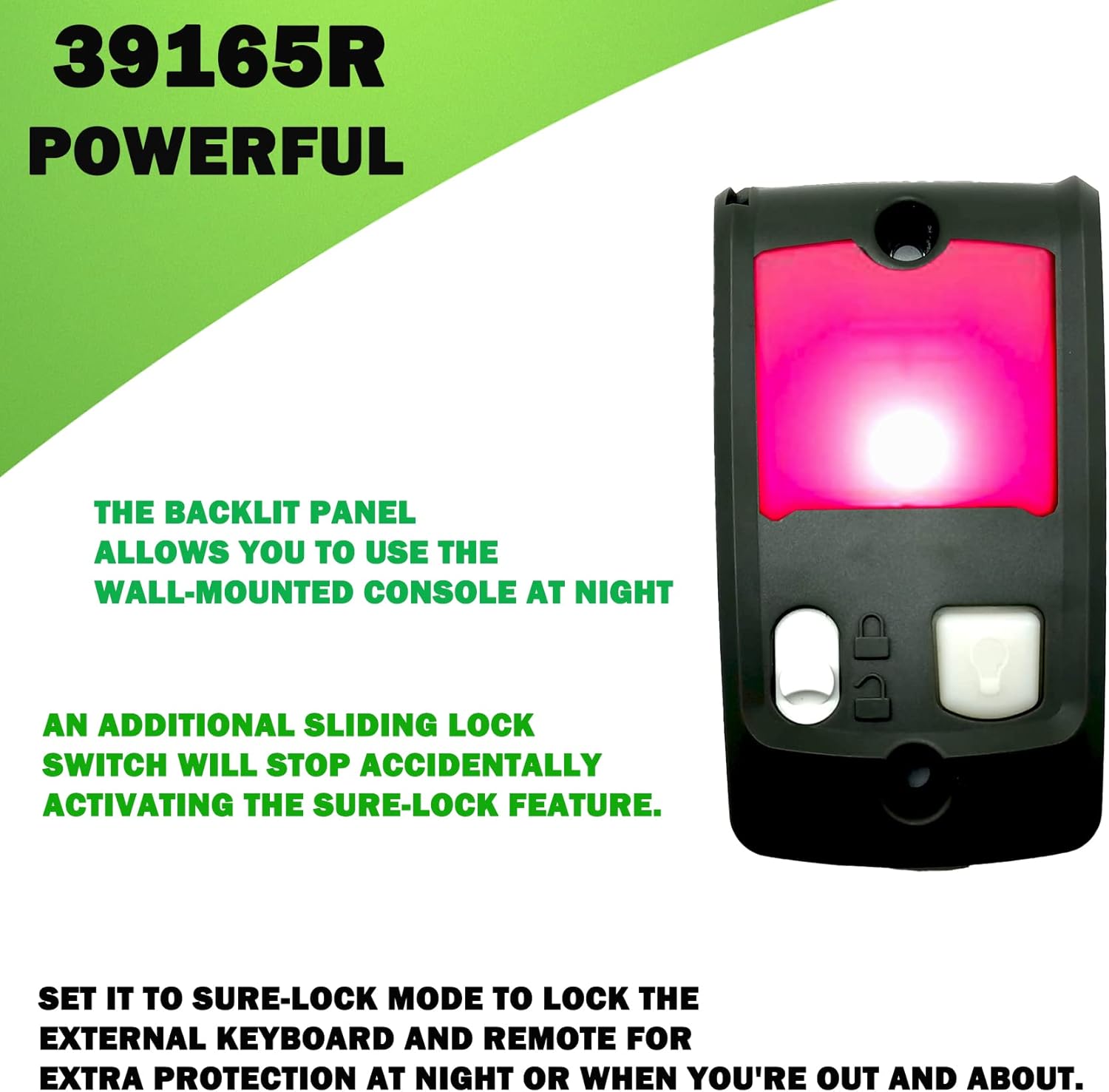 Garage Door Opener Wall Console C74400
