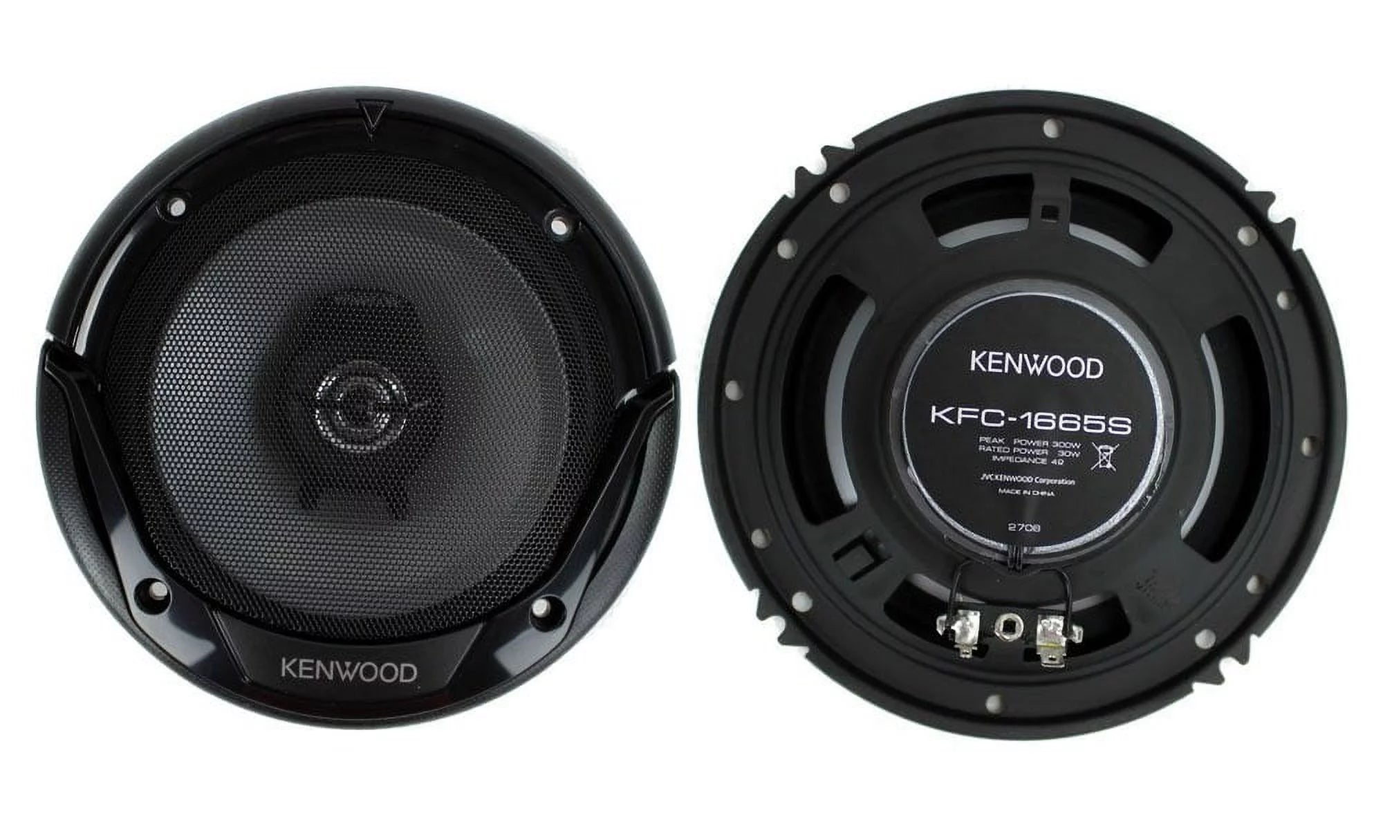 6.5" 300 Watt 2-Way Coaxial Car Speakers W28470
