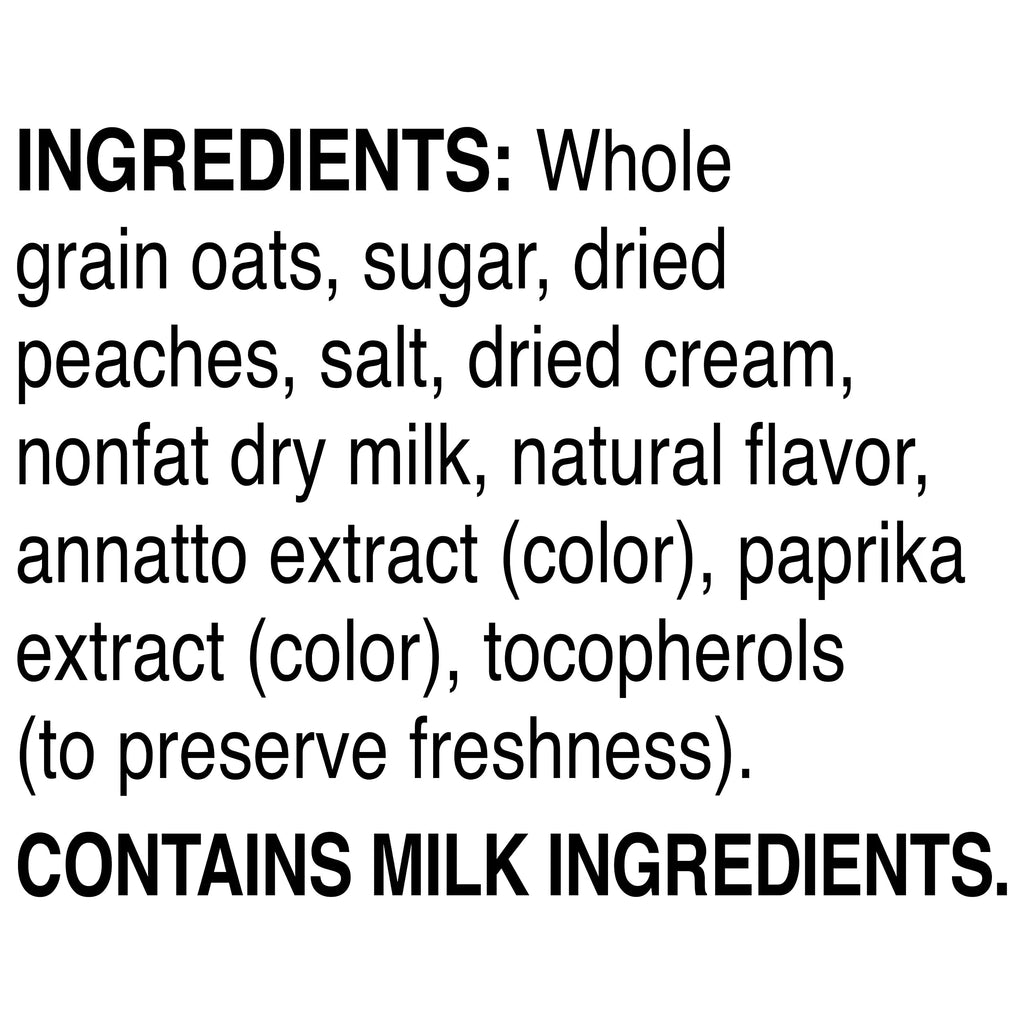 Peaches & Cream Instant Oatmeal (Pack of 2) B704109