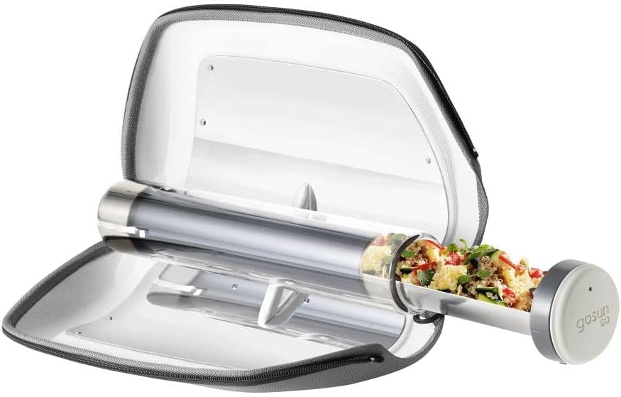 Portable Camping Stove for 0.9 L Food Silver V31721