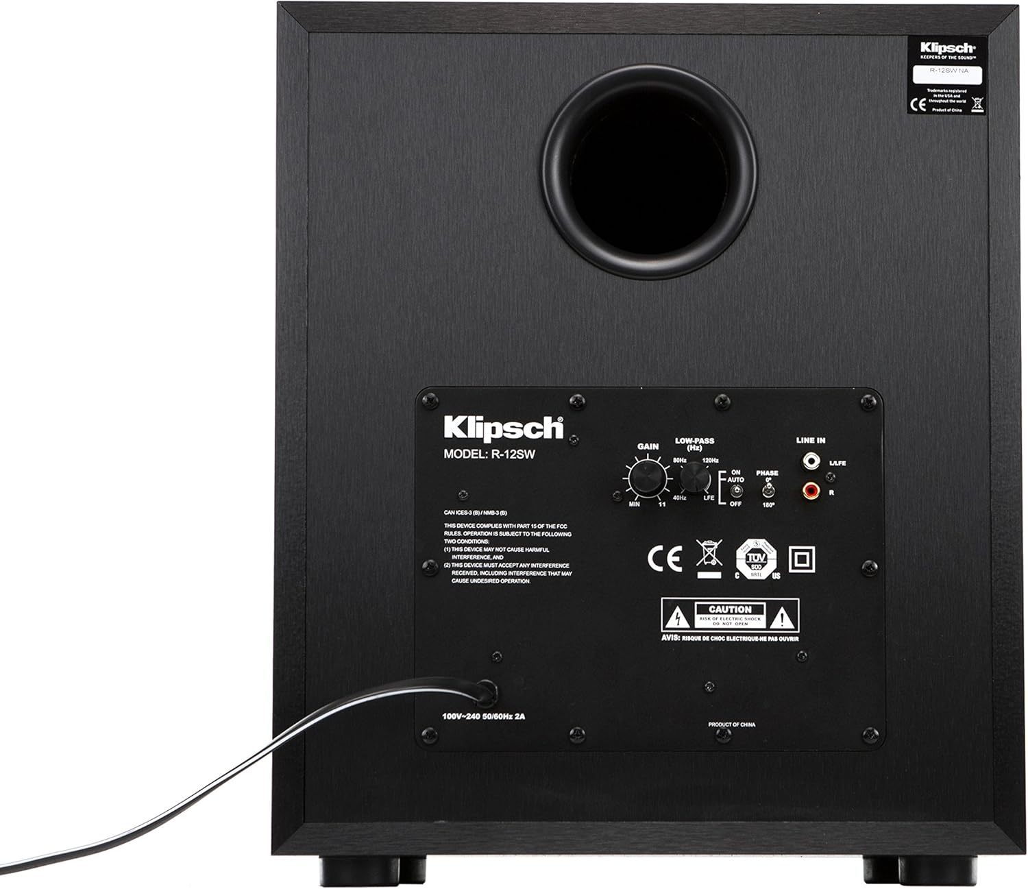 R-12SW Subwoofer E465916