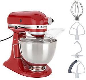 4.5-qt 300W Tilt-Head Stand Mixer, Majestic Yellow S589