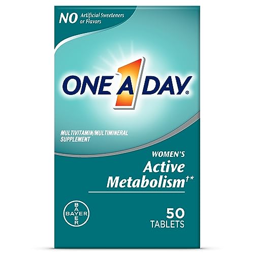 One A Day Women’s Active Metabolism Multivitamin, 50 Count N242141