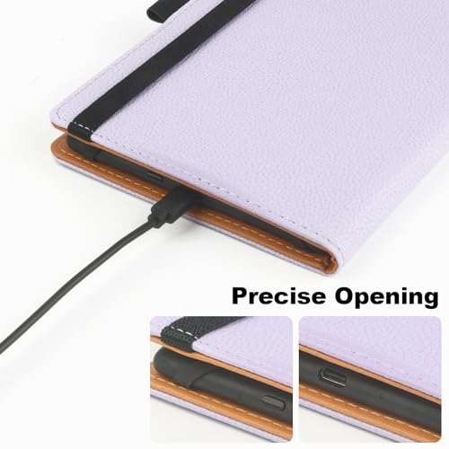 Black PU Leather E-Reader Case for 6-6.8 inch T9829