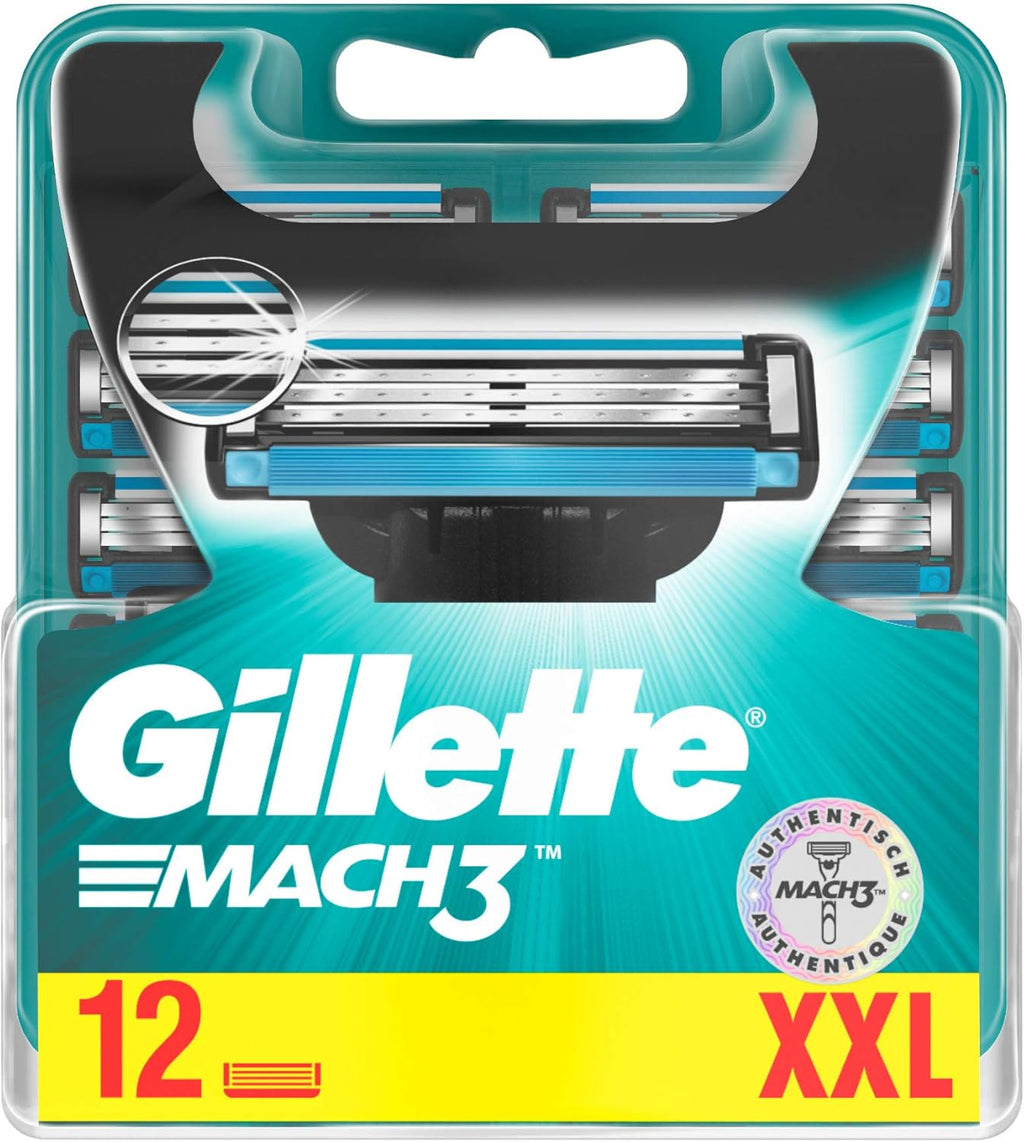 12 Pieces Mach3 Razor Blades M976538
