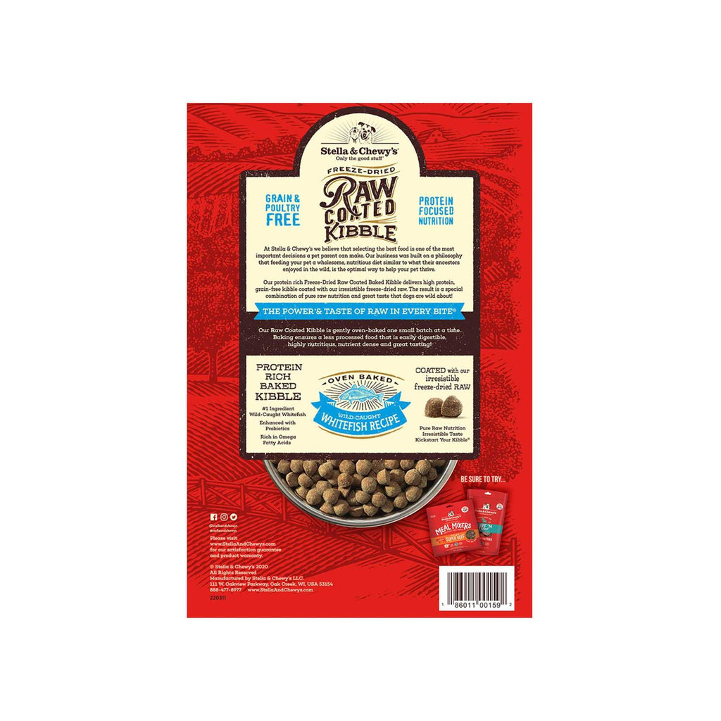 Raw Coated Dog Kibble Wild Caught Whitefish E2720