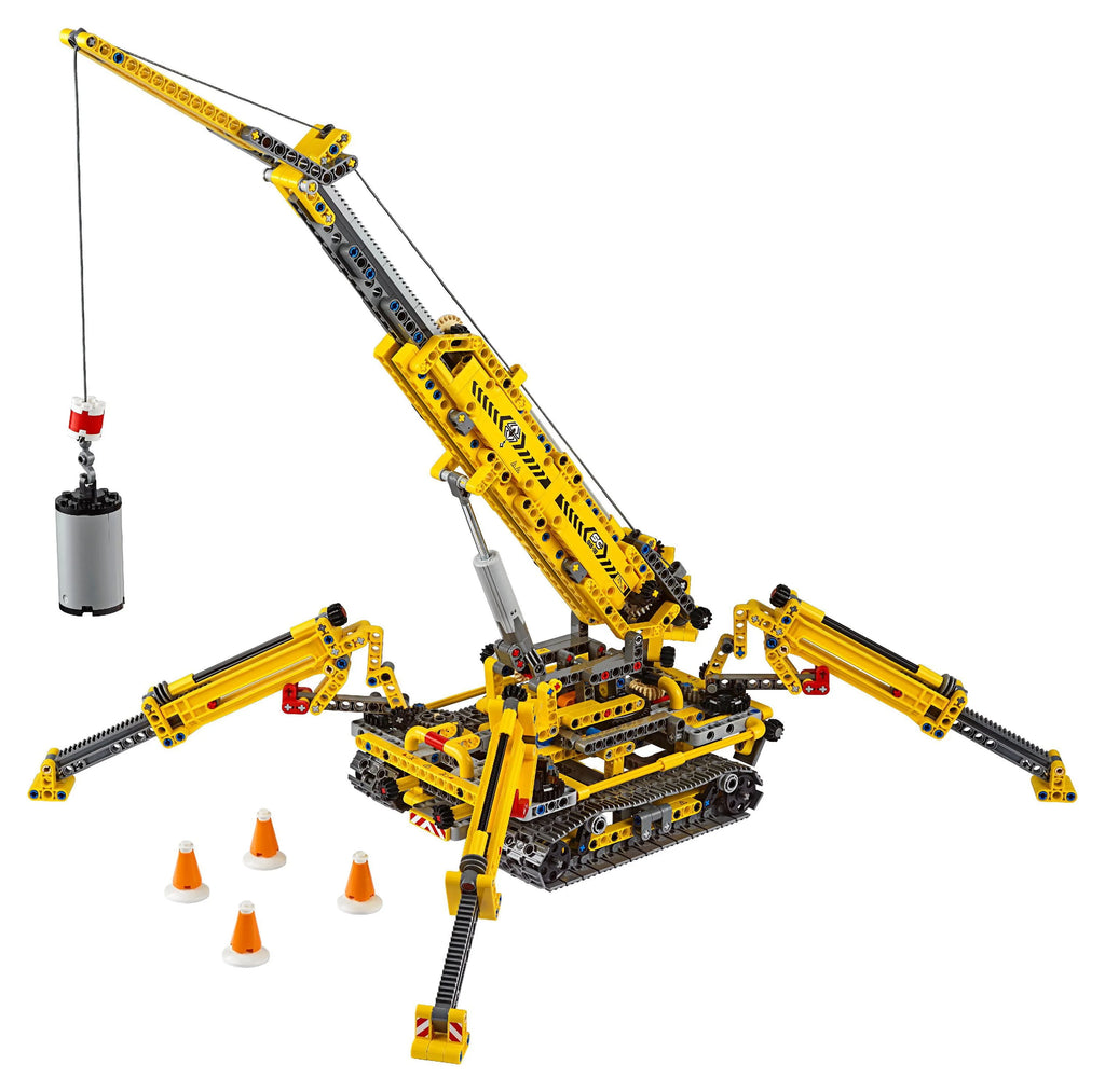 Compact Crawler Crane Construction Model Set (920 Pieces) G367