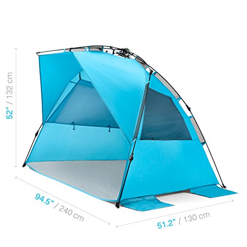 SPF 50+ Pop Up Beach Tent for 4+ People B55407