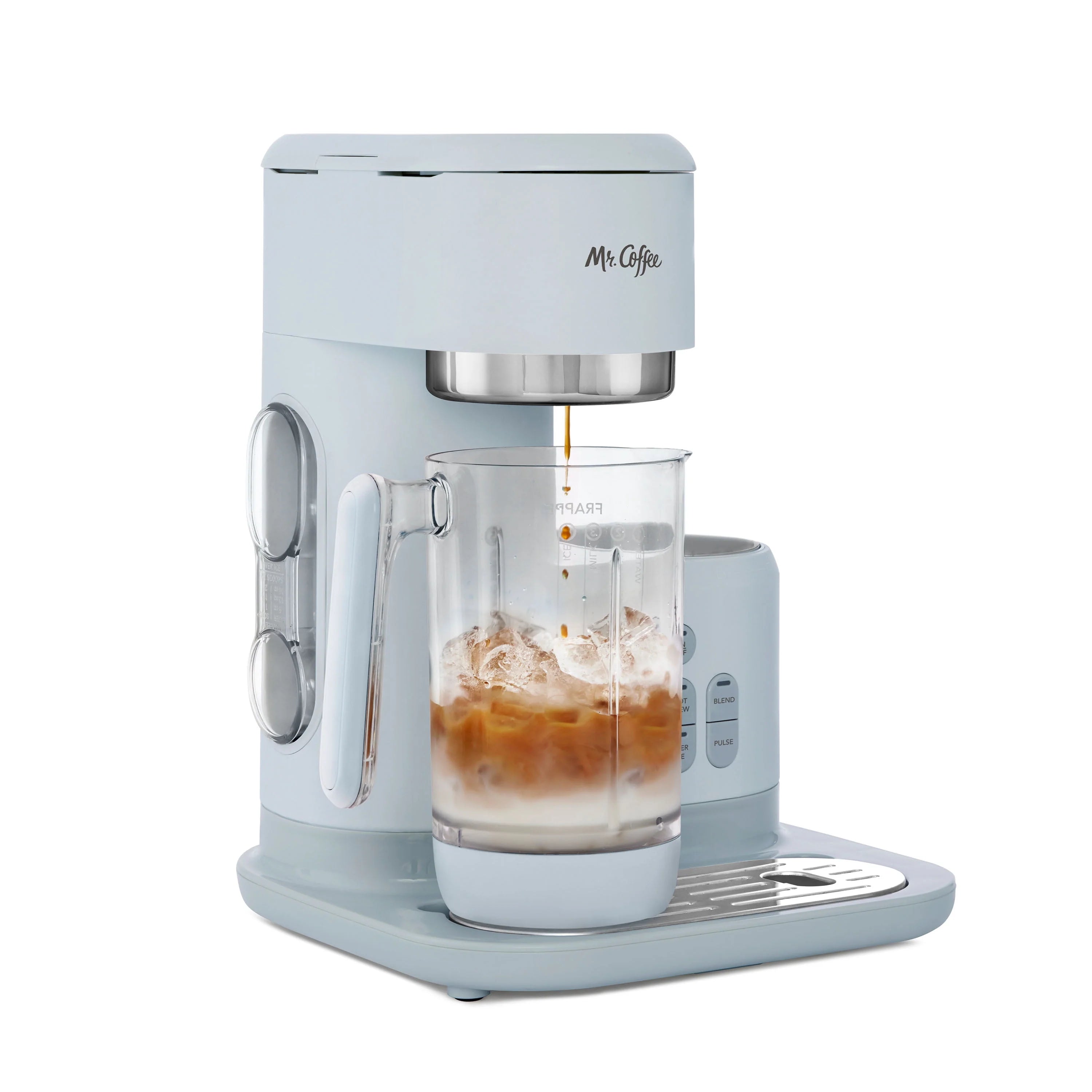 Light Gray Single-Serve Coffee Maker T64837