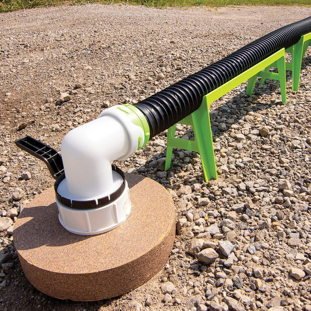 Green Pack of 2 RV Sewer Hose Support S98773