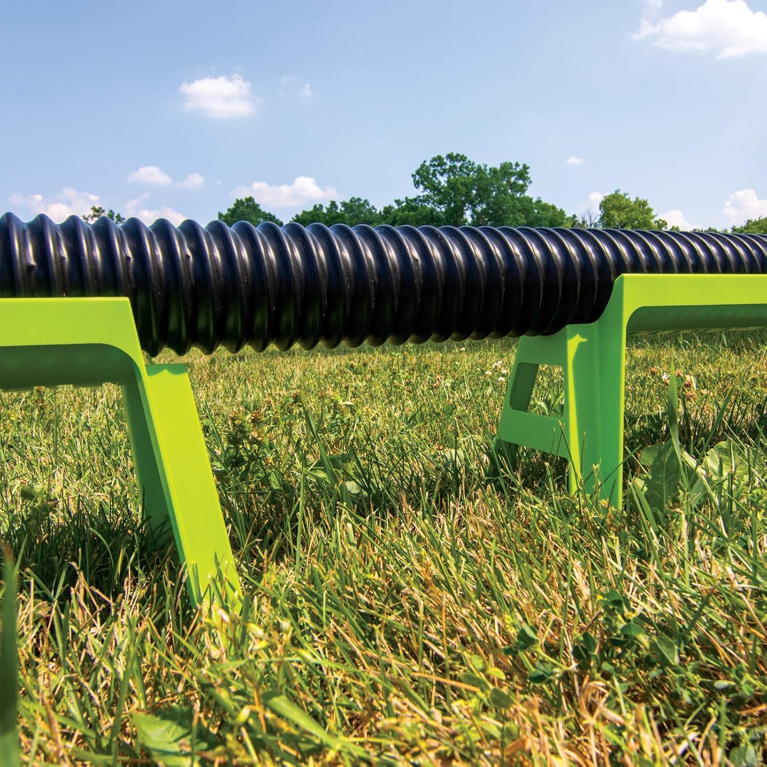 Green Pack of 2 RV Sewer Hose Support S98773