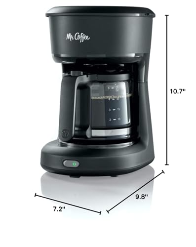 5-Cup Mini Brew Switch Coffee Maker Black X130049