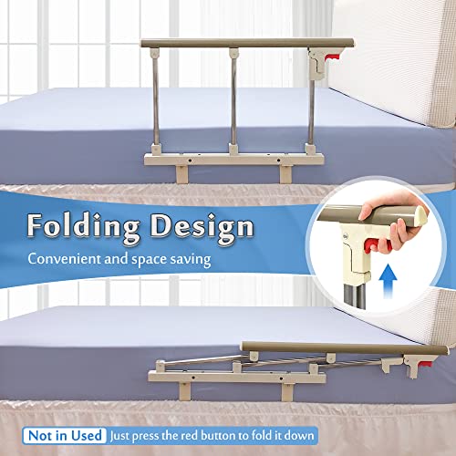 Collapsible Half Bedrails for Hospital Bed V845436