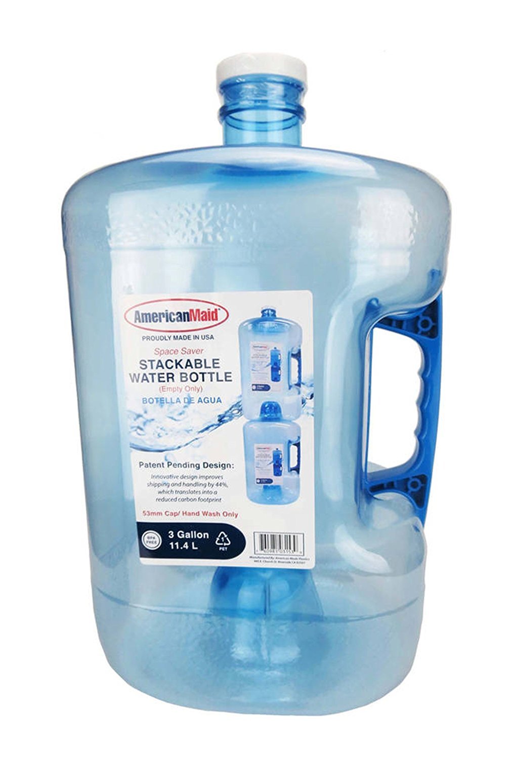 3-Gallon Blue Water Bottle F804