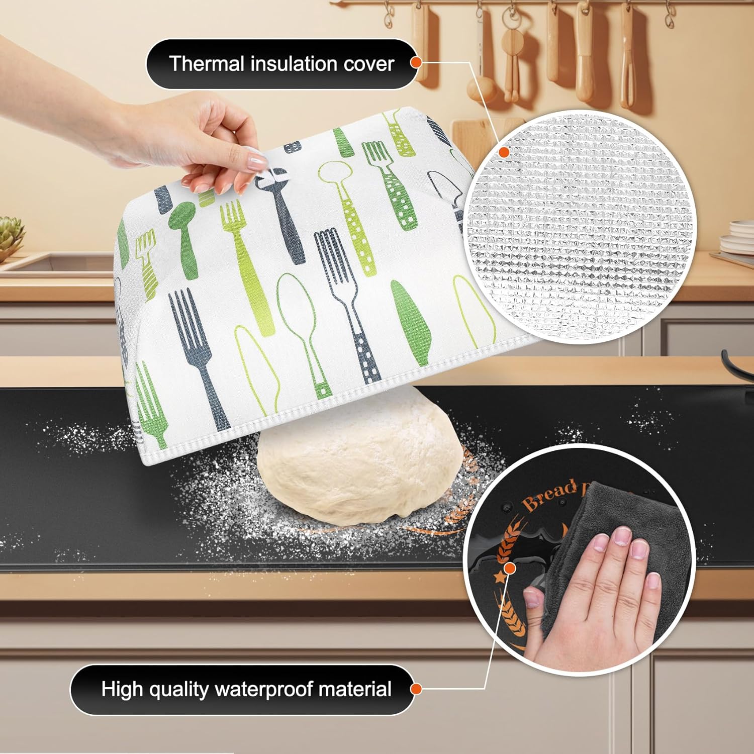 59°F - 140°F Adjustable Dough Proofing Heating Mat Z4775