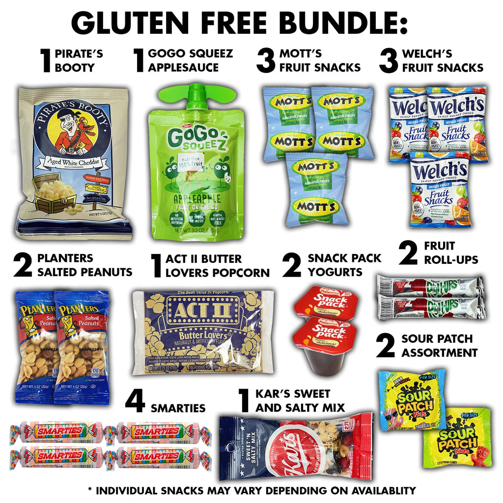 20 Snacks Variety Assortment of Chips, Fruit Snacks, Applesauce, Popcorn G72586