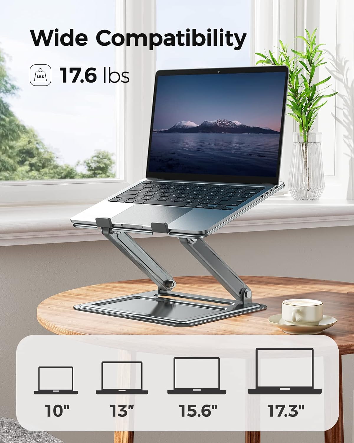 Adjustable Laptop Desk with Cushion P388