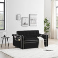 Beige Convertible Sleeper Sofa with Pullout Bed R29163