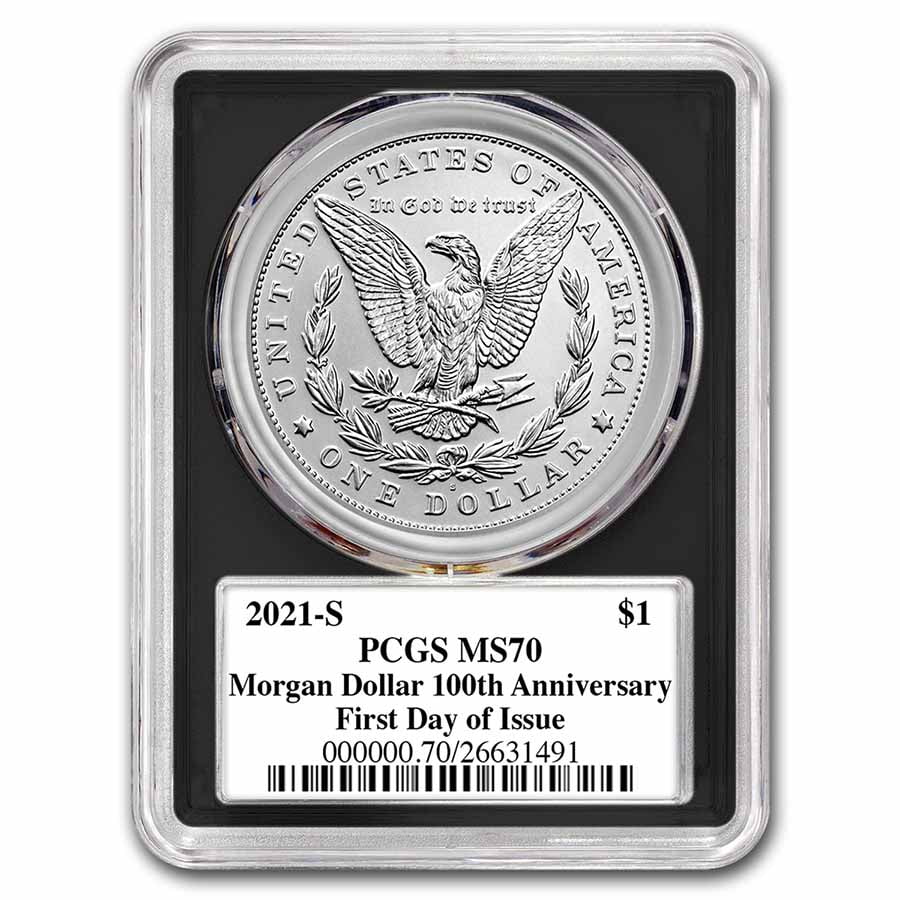Silver Morgan Dollar MS-70 PCGS M2686