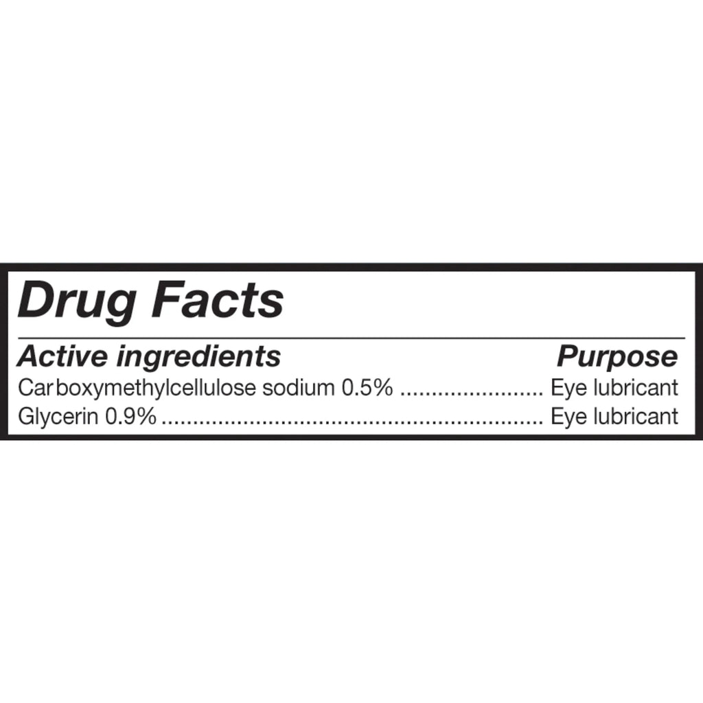 60 Count 0.4 ml Lubricant Eye Drops T928