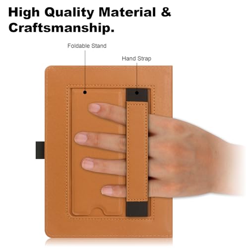Black PU Leather E-Reader Case for 6-6.8 inch T9829