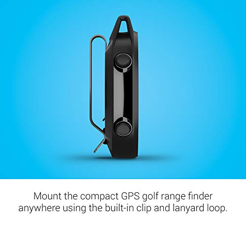 Clip-on Golf GPS Rangefinder with 42k+ Preloaded Courses L920159