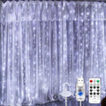 19.6ft x 9.8ft Warm White Curtain String Light A726