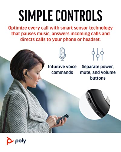 Wireless Headset Single-Ear Bluetooth with Noise-Canceling Mic Z163447