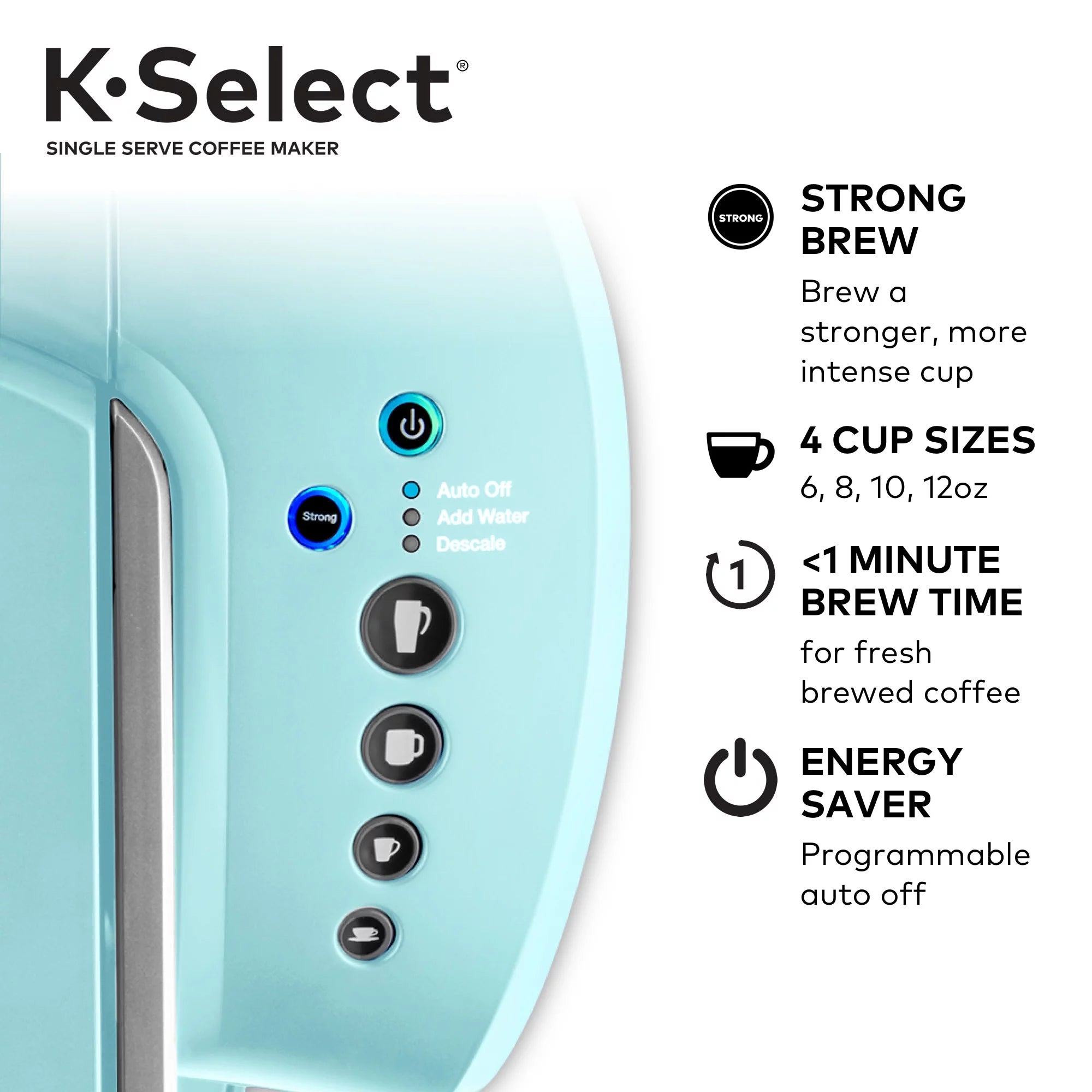 Single-Serve K-Cup Pod Coffee Maker D5907