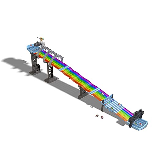 8-Foot Track Set with Lights & Sounds & 2 1:64 Scale Vehicles U34500