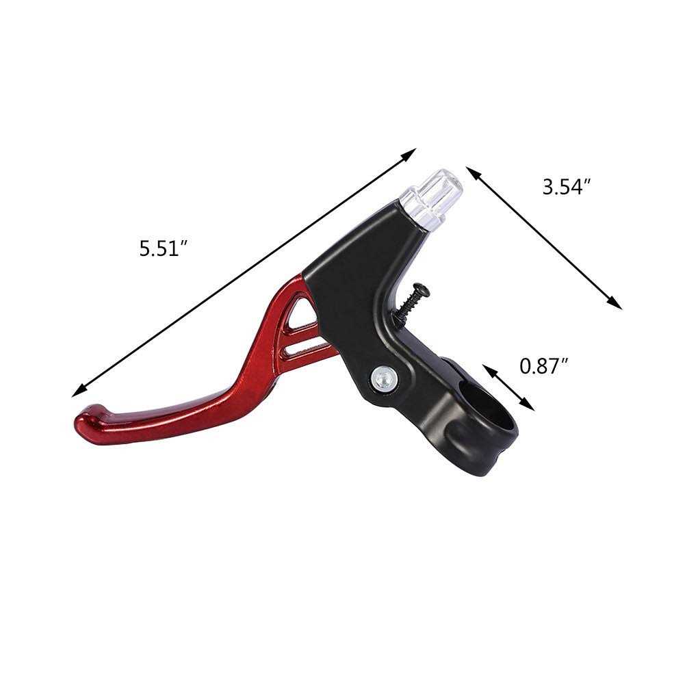 1 Pair Aluminium Alloy Bicycle Brake Lever Handlebar L8599