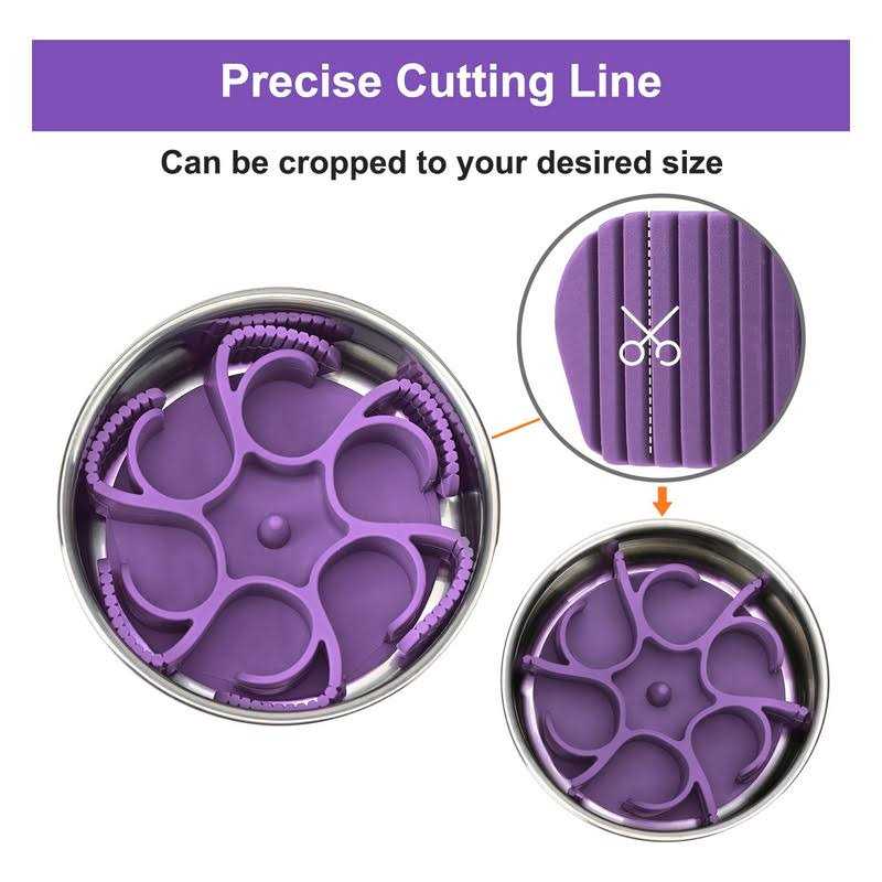 Silicone Spiral Dog Slow Feeder Dog Bowls U79253
