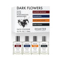 Dark Flowers Miniature Set of 4 Perfume Sampler Set J2792