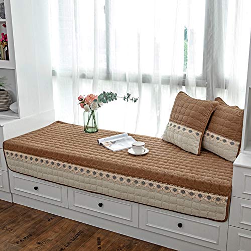 Gray 27.55 x 59.05 inches Window Cushion Seat J1495