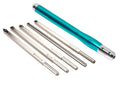 5 Carbide Woodturning Tools with Interchangeable Handle Q360