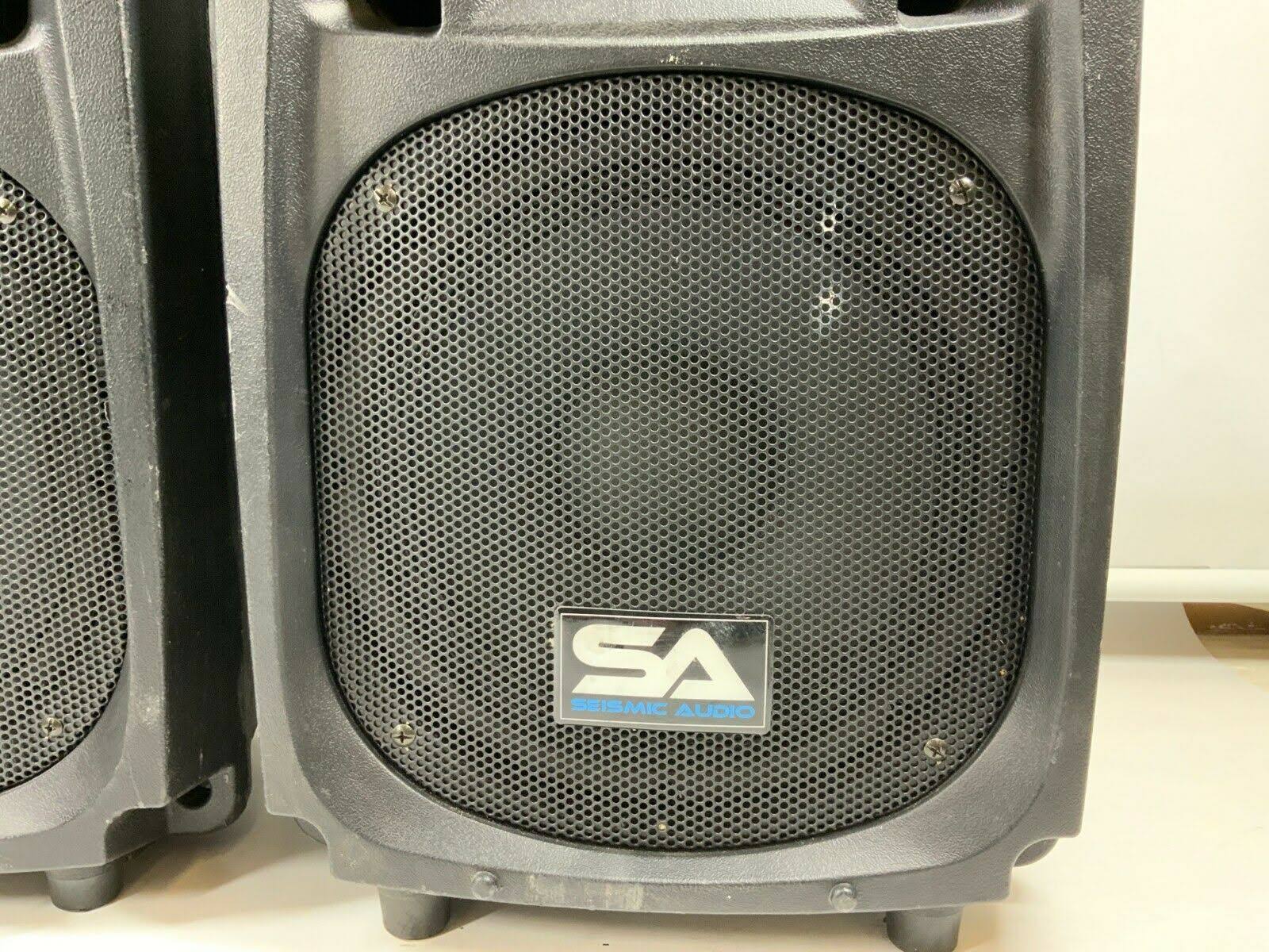Two 10x22 Floor Monitors Speakers T159