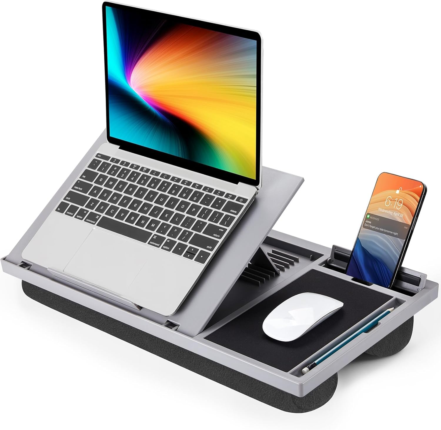 Adjustable Laptop Desk with Cushion P388