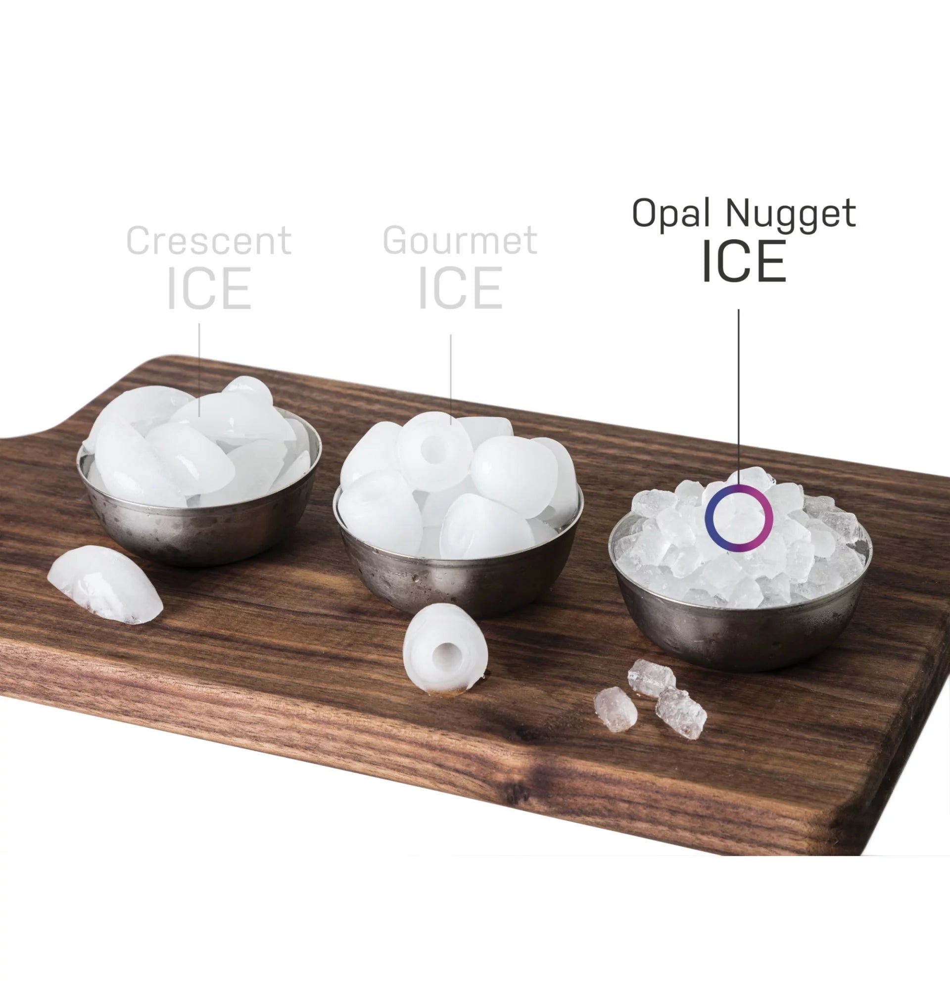 Countertop Nugget Ice Maker with Stainless Steel D63677