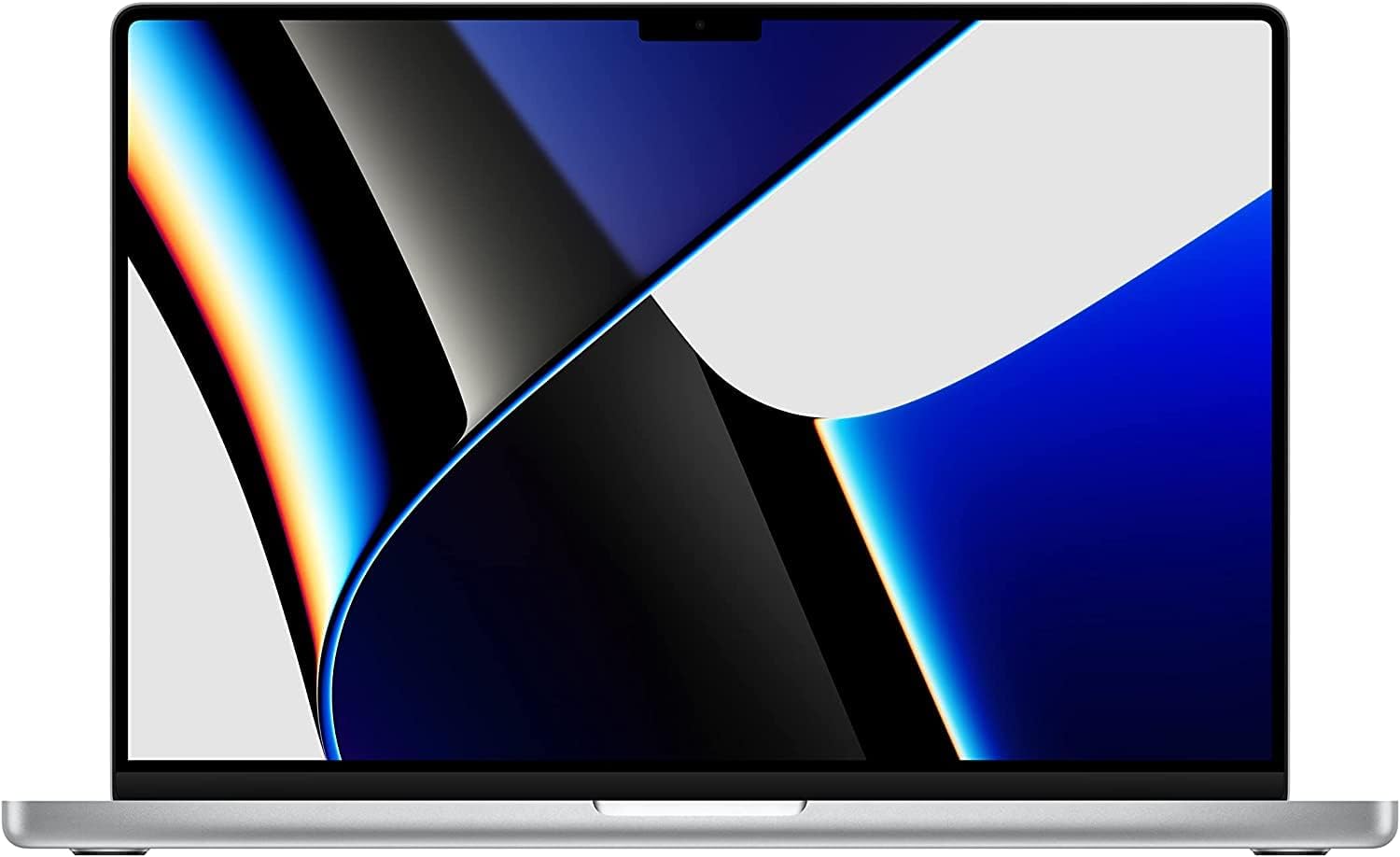 16 inch Silver MacBook Pro with M1 Pro chip, 16GB RAM, 512GB SSD E9889