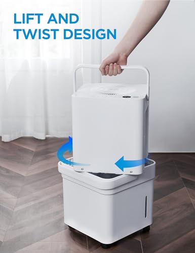 50 Pint Dehumidifier with Built-in Pump, White O504