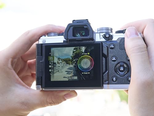 Mirrorless Micro Four Thirds Camera with Backside-Illuminated Stacked Live MOS Sensor and Built-in 5-Axis Sensor-Shift Image Stabilization R9754