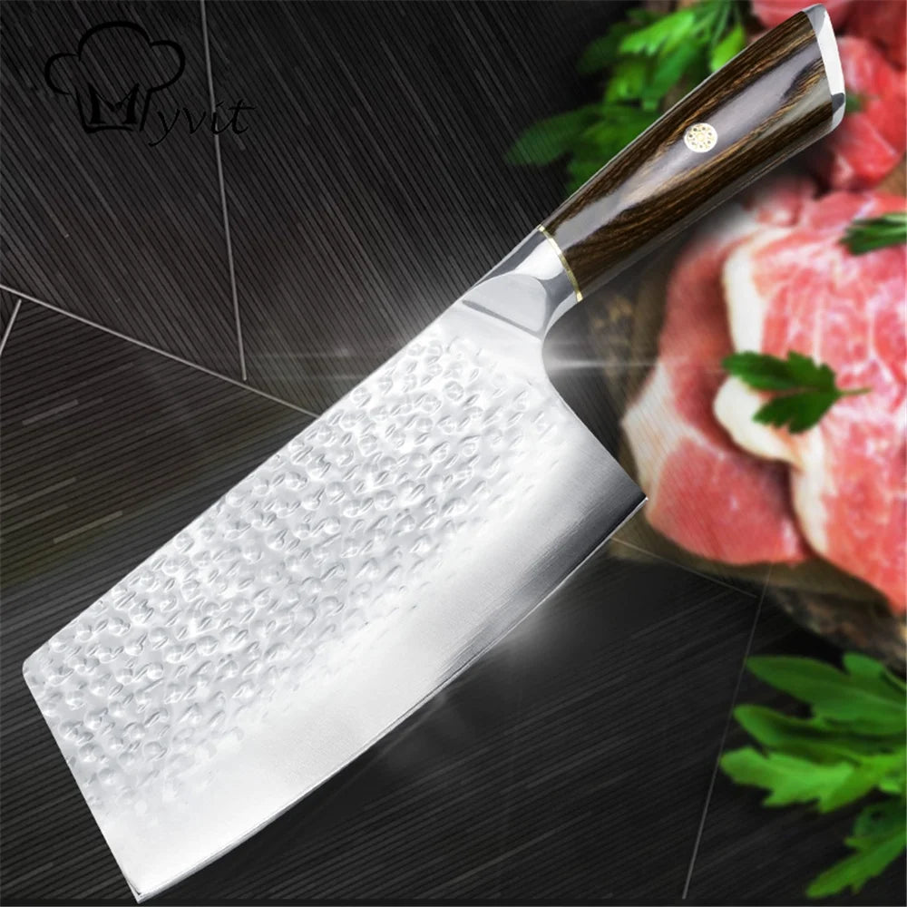 7inch Heavy Duty High Carbon Steel Meat Cleaver L75271