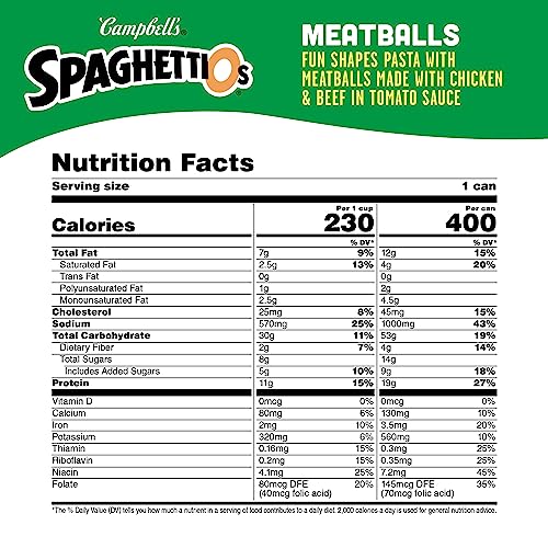 22.4 OZ Canned Pasta (Pack of 12) W107806