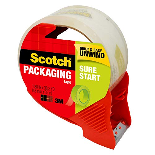 1.88"x 38.2 yd Clear Shipping Packaging Tape U638205