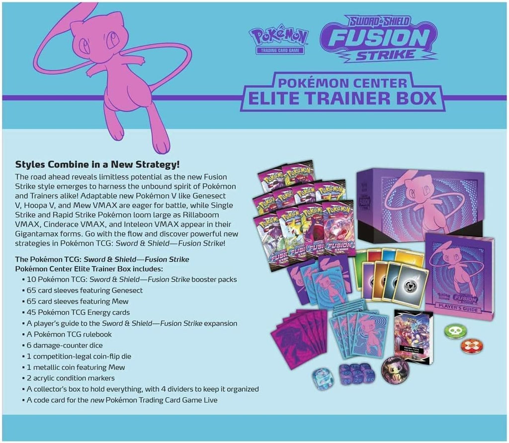 8 Booster Packs Elite Trainer Box W29120