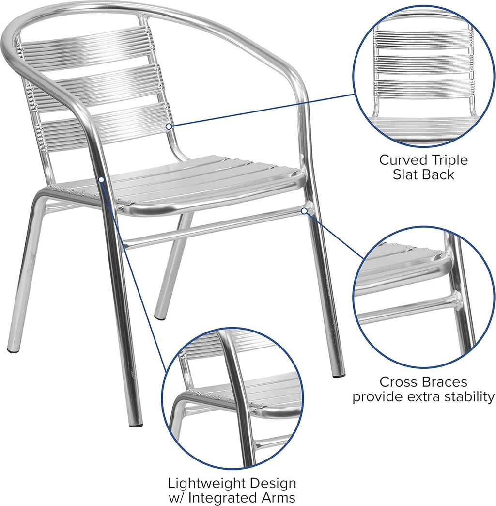 Heavy Duty Aluminum Stack Chair J359580