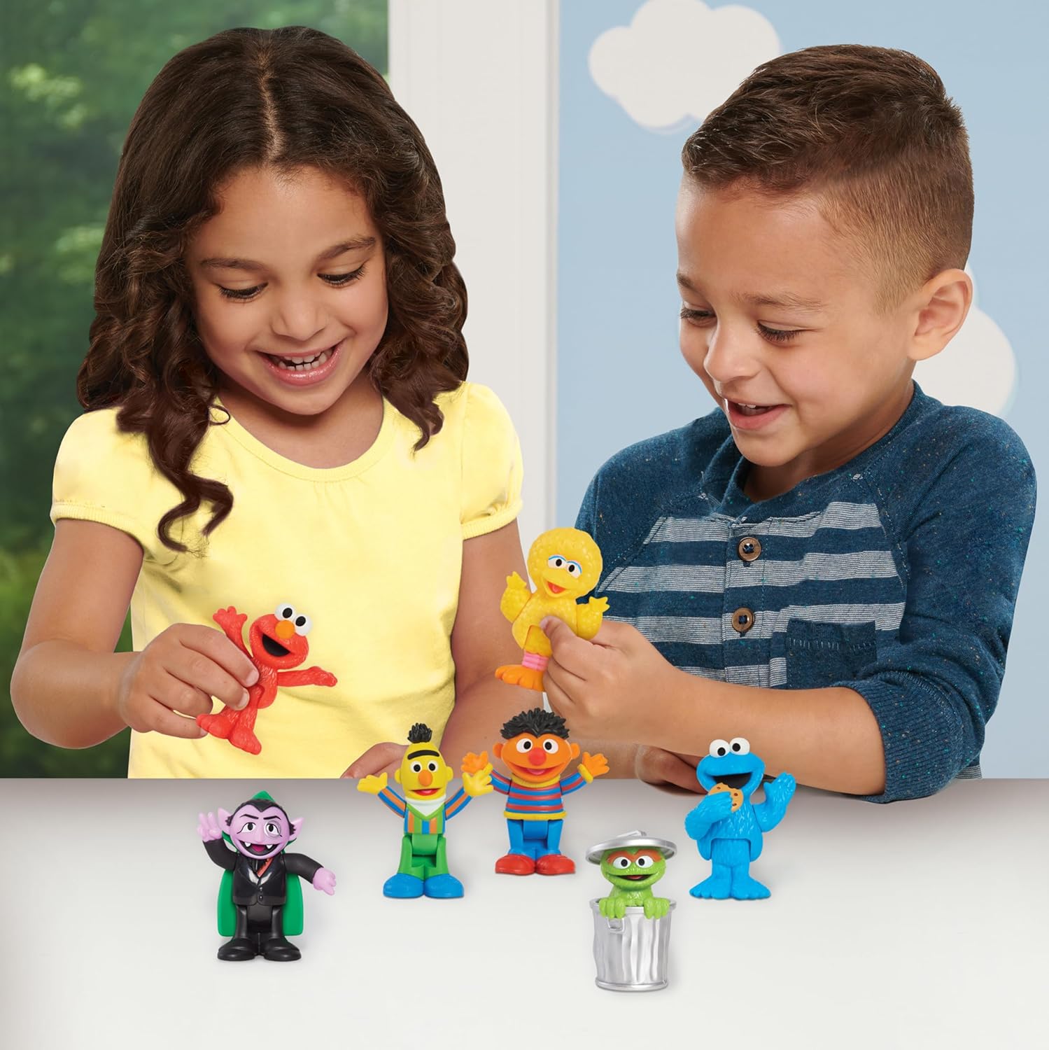 7-piece Poseable Figurines S5598