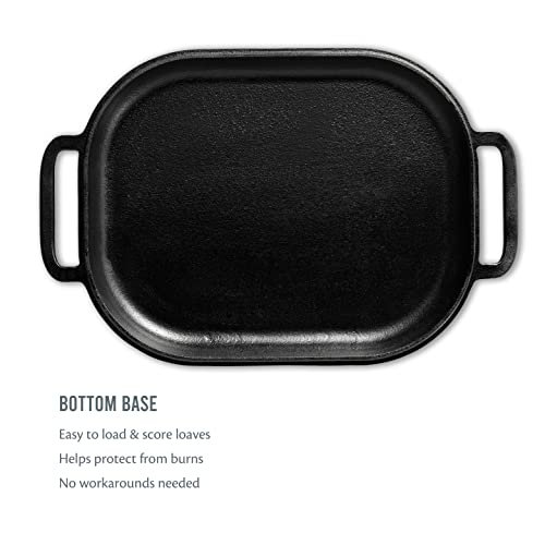 Cast Iron Bread Pan with Lid I516