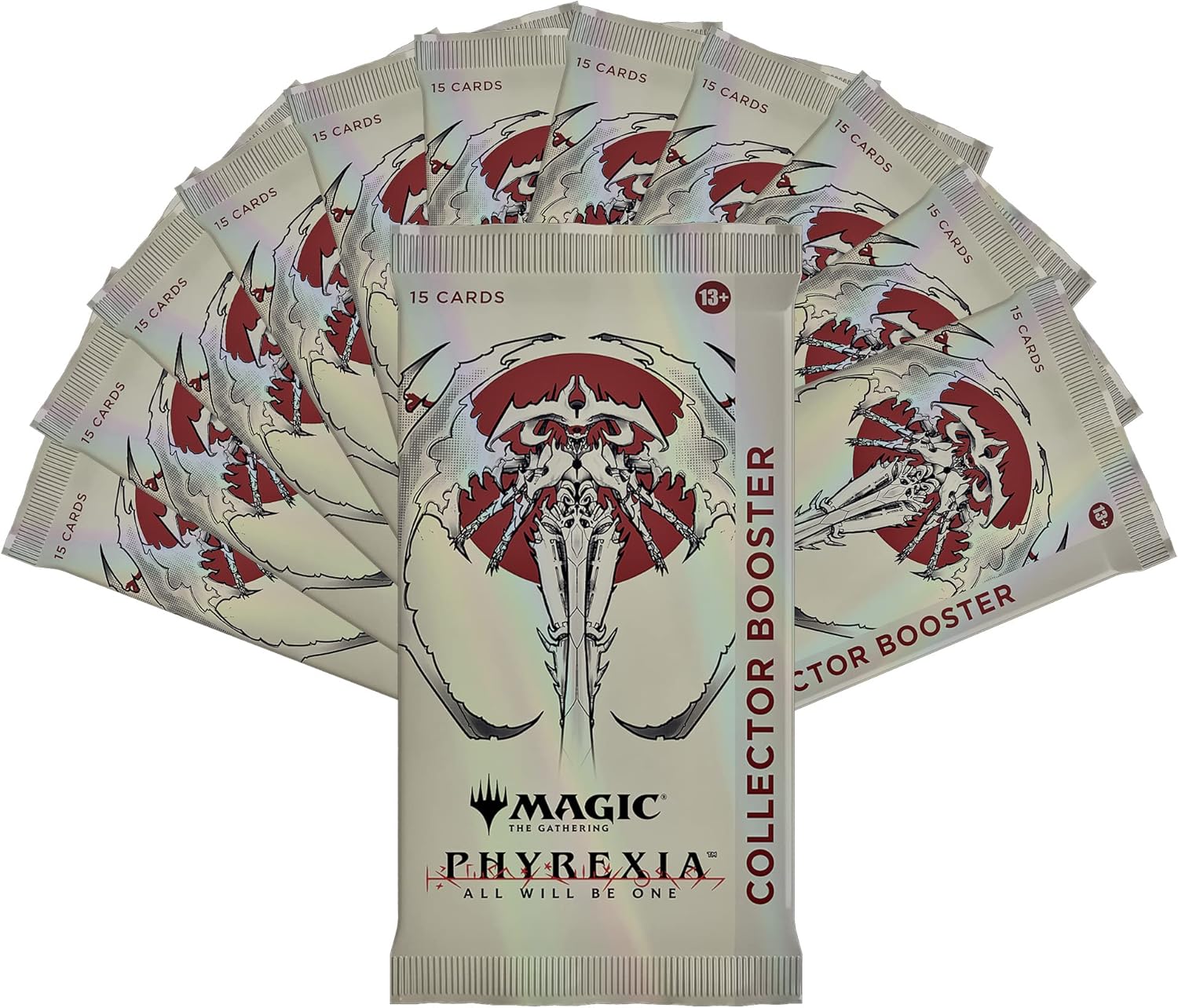 12 Packs Collector Booster Box (180 Magic Cards) D6739